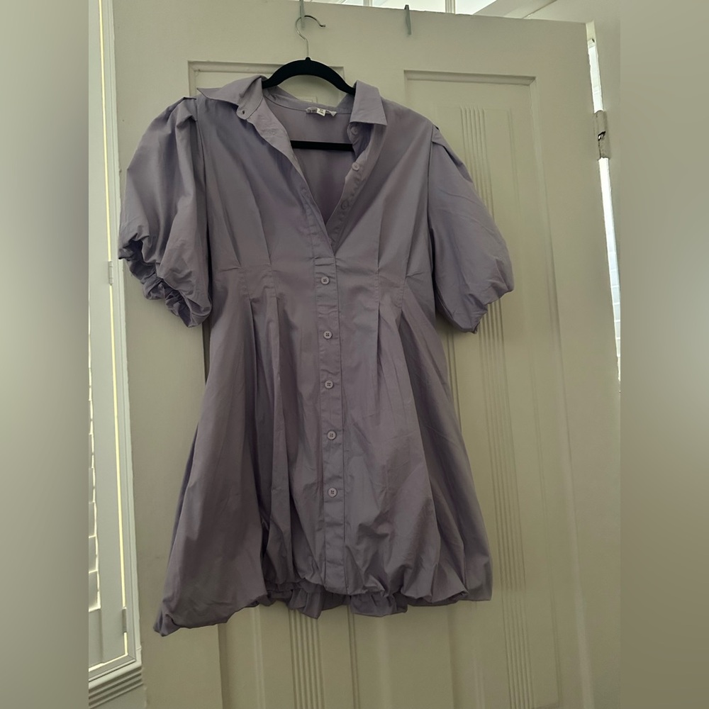 Great basic dress, bubble hem